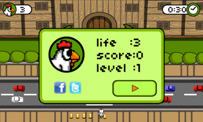 Скриншот приложения Cross Chicken - Tappy Chicken - №4