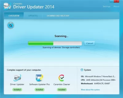 Скриншот приложения Carambis Driver Updater - №2