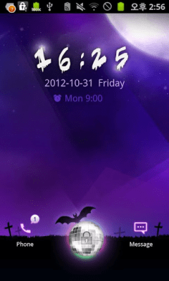 Скриншот приложения Halloween Party GO Locker - №5