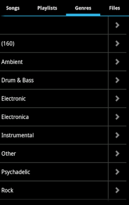 Скриншот приложения Music Player Ultra - №3