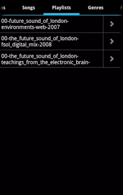 Скриншот приложения Music Player Ultra - №4