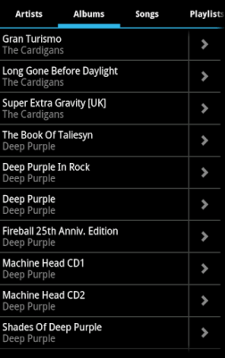 Скриншот приложения Music Player Ultra - №5