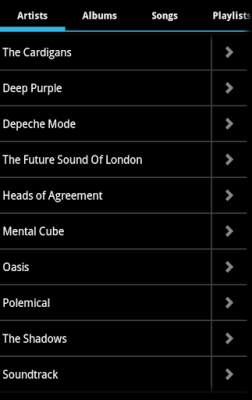 Скриншот приложения Music Player Ultra - №7