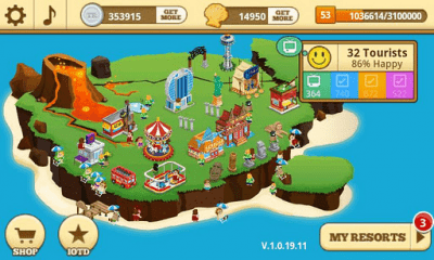 Скриншот приложения Tap Resort Party - №3