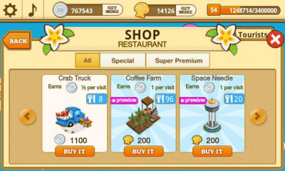 Скриншот приложения Tap Resort Party - №4