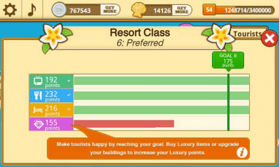 Скриншот приложения Tap Resort Party - №5