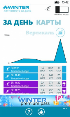 Скриншот приложения Winter Sports - №3