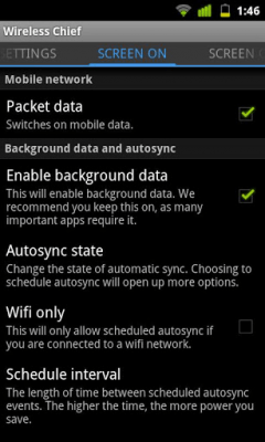 Скриншот приложения Wireless Power Chief - №3
