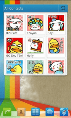 Скриншот приложения Classic Theme GO Launcher EX - №3