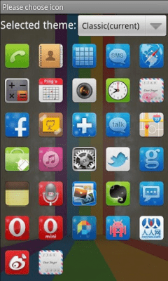 Скриншот приложения Classic Theme GO Launcher EX - №8