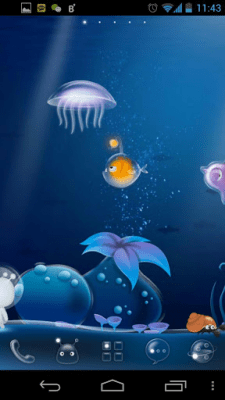 Скриншот приложения Acid Planet - GO Super Theme - №5