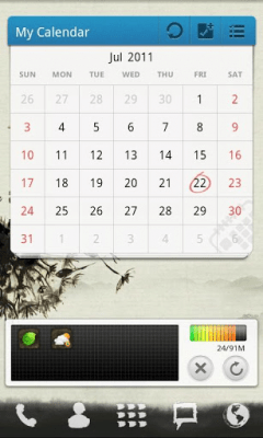 Скриншот приложения Ink Theme GO Launcher EX - №5
