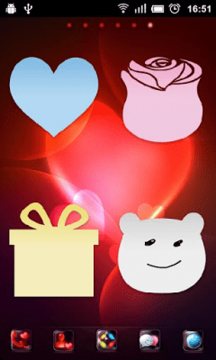 Скриншот приложения GO Note Widget Love Theme - №2
