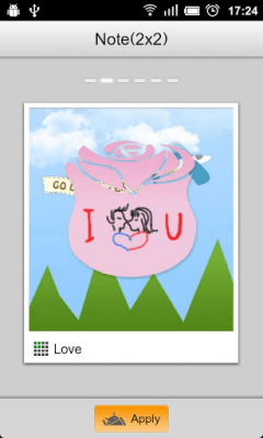 Скриншот приложения GO Note Widget Love Theme - №5
