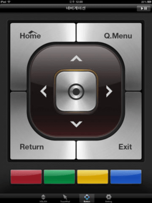 Скриншот приложения LG TV Remote for iPad 2011 - №3