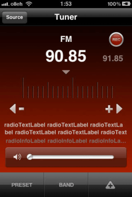 Скриншот приложения LG Car Audio WICS - №4