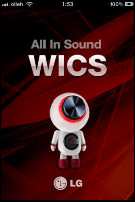 Скриншот приложения LG Car Audio WICS - №5