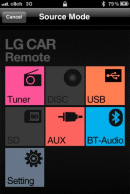 Скриншот приложения LG Car Remote - №4