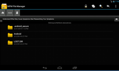 Скриншот приложения MaxExplorer - №3