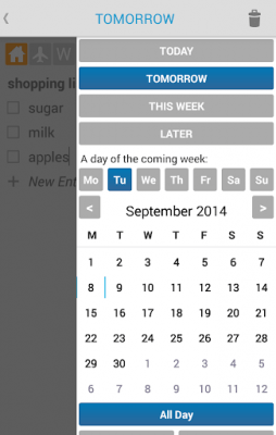 Скриншот приложения Tazzr личный ассистент - №3
