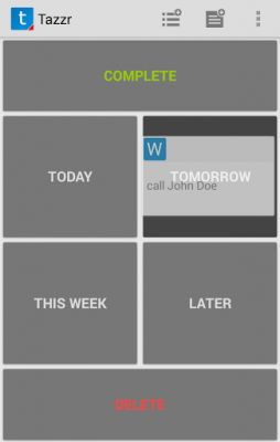 Скриншот приложения Tazzr личный ассистент - №4
