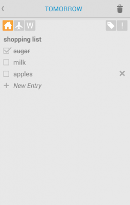 Скриншот приложения Tazzr личный ассистент - №7