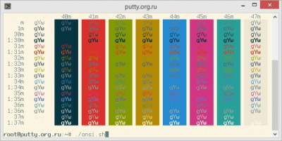 Скриншот приложения PuTTY (Русская версия) - №9