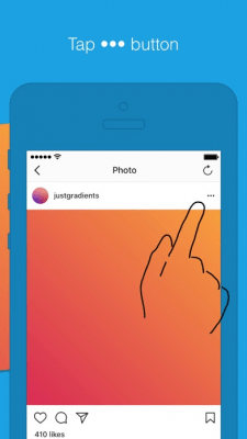 Скриншот приложения Repost for Instagram - №3