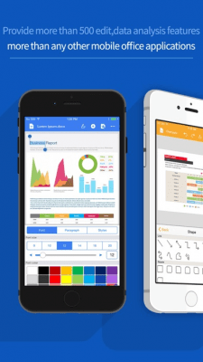 Скриншот приложения POLARIS Office for BlackBerry - №5
