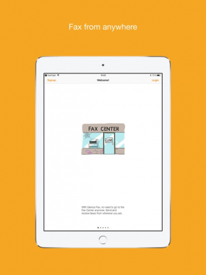 Скриншот приложения Genius Fax - Fax PDF documents - №3