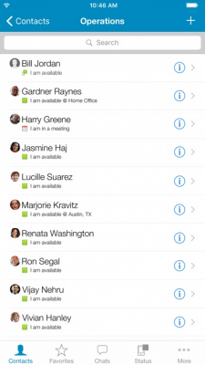 Скриншот приложения IBM Sametime - №4