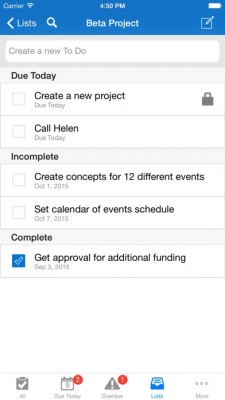 Скриншот приложения IBM Notes Traveler To Do - №3