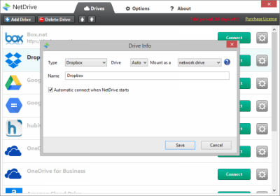 Скриншот приложения NetDrive - №2
