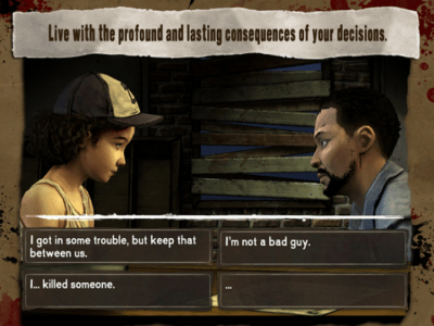 Скриншот приложения Walking Dead: The Game - №2