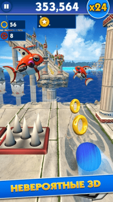 Скриншот приложения Sonic Dash - №8