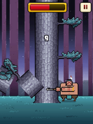 Скриншот приложения Timberman Golden Edition - №1