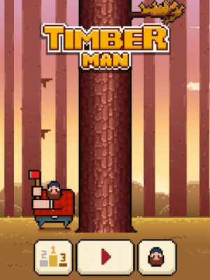 Скриншот приложения Timberman Golden Edition - №4