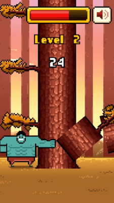 Скриншот приложения Timberman Golden Edition - №6