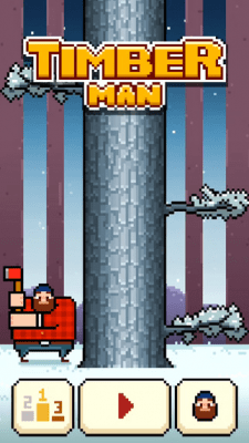 Скриншот приложения Timberman Golden Edition - №8