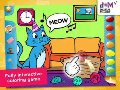 Скриншот приложения Joypa Colors Free - Interactive Coloring Game for Kids - №3