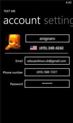 Скриншот приложения TextMe - №3