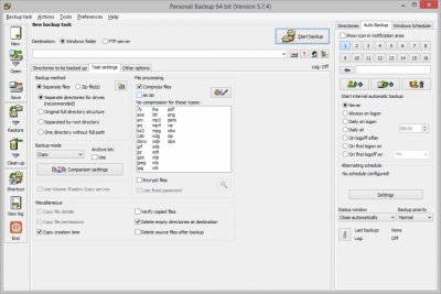 Скриншот приложения Personal Backup - №3