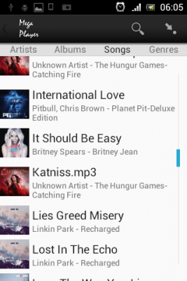 Скриншот приложения Mega Player - №3