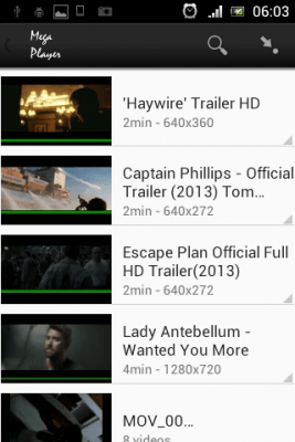 Скриншот приложения Mega Player - №8