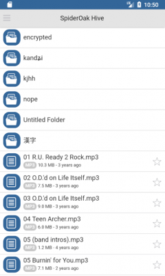 Скриншот приложения SpiderOakONE - №4