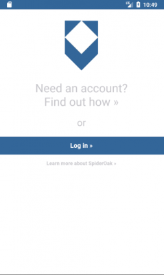 Скриншот приложения SpiderOakONE - №5