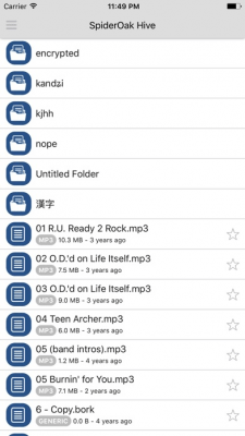 Скриншот приложения SpiderOakONE - №6