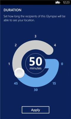 Скриншот приложения Glympse - №3