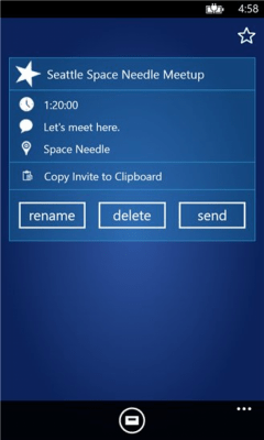 Скриншот приложения Glympse - №6