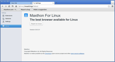 Скриншот приложения Maxthon - №1